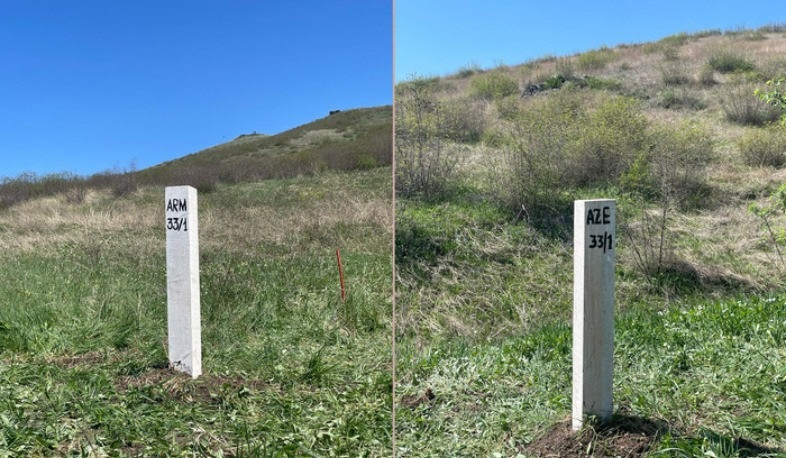 As of April 26, 28 border posts were installed on the border between Armenia and Azerbaijan